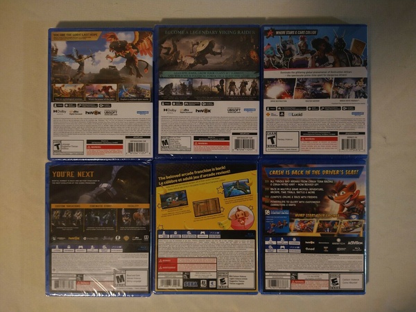 Консоль Sony PlayStation 5 (набор из 6 игр)