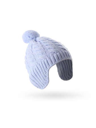 Вязаная Ушастая шапочка