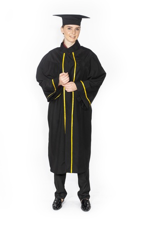 Üniversite akademik doktora kıyafeti ve mezuniyet cübbesi/elbisesi