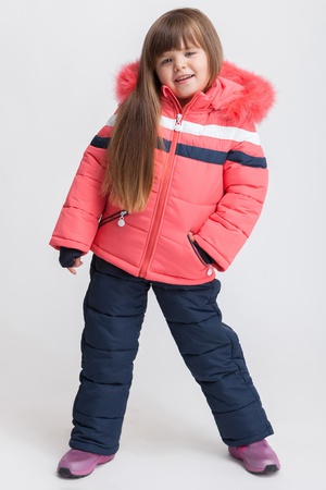 ЗИМНИЙ КОМБИНЕЗОН ДЛЯ ДЕВОЧКИ KD-1