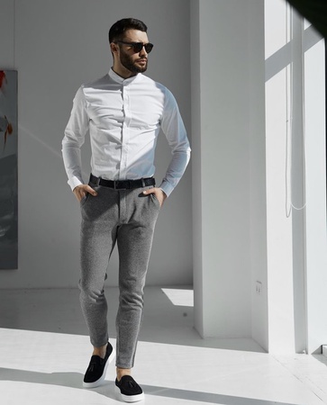 Рубашка стойка