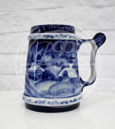 КРУЖКА ПИВНАЯ (С ЗОЛОТЫМ ДЕКОРОМ) №2