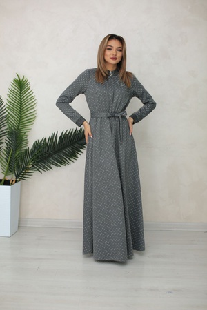 Платье отрезное по талии