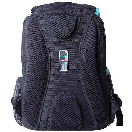 Рюкзак KB1522 Цвет: черный с розовой отделкой