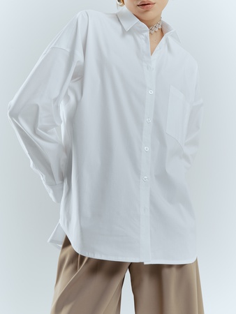 Женская рубашка оверсайз. Топ 2024 - 0324