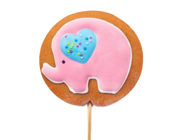 слоник на палочке