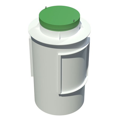 Reliable septic tank Topol 9 PR for a cottage for 9 people