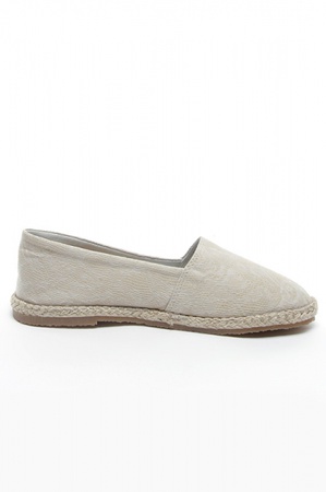 Dantelli beyaz espadril e007