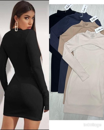 В наличии платье мини с вырезом