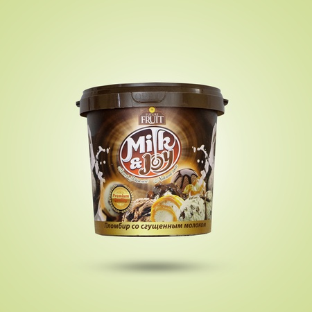 Ice cream "MUSA" Milk & Joy 500gr