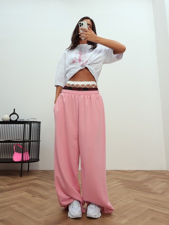 Спортивные штаны широкие оверсайз y2k