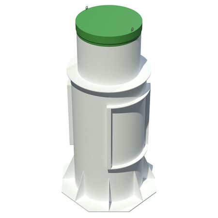 Autonomous sewage system Poplar 6 PR Plus for a house for 6 people