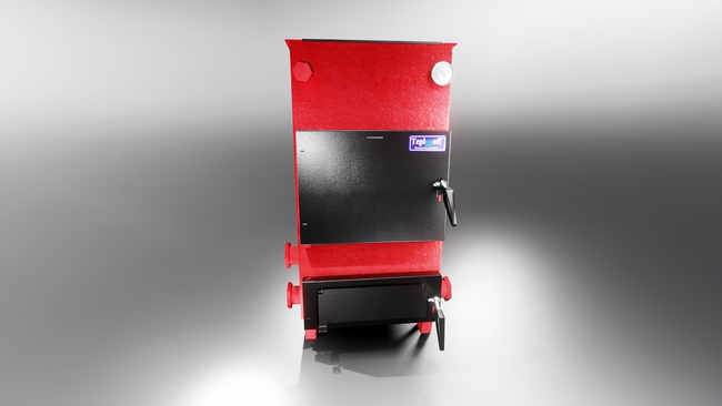 Котлы Teplonoff с увеличенной топочной камерой серии WOOD 12кВт-24 кВт