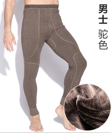 Зимние мужские и женские утолщенные шерстяные штаны, защищающие колени, поддерживающие талию, поддерживающие кашемировые штаны, теплые штаны большого размера