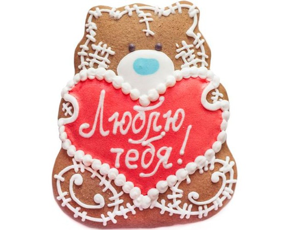 пряник "мишка тедди"