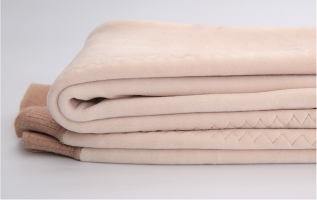 Sonbahar ve kış için polar ile yeni yün pantolon adamın çift kalın alt yün pantolon kadın yüksek bel ince sıcak pantolon