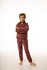 Костюм из вязаного велюра малиновый Yumster YG.21.42.007-110