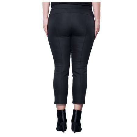 Büyük Beden Yüksek Bel önü dikişli pantolon