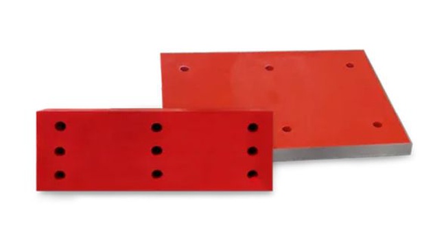 Полиуретановый вкладыш желоба