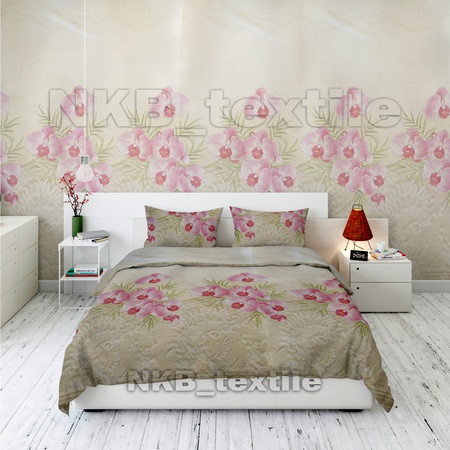 Double bed linen (no seam)