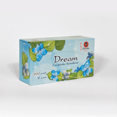Салфетки бумажные Maneki "Dream"