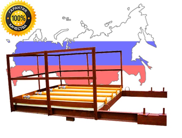 Выносная площадка К1.4 для приема груза на этажах здания