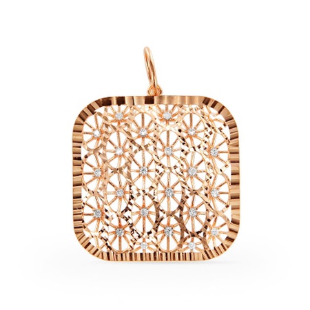 Наборы украшений из красного, желтого и белого золота 585 пробы