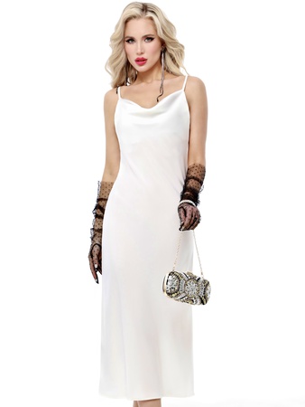 Платье комбинация