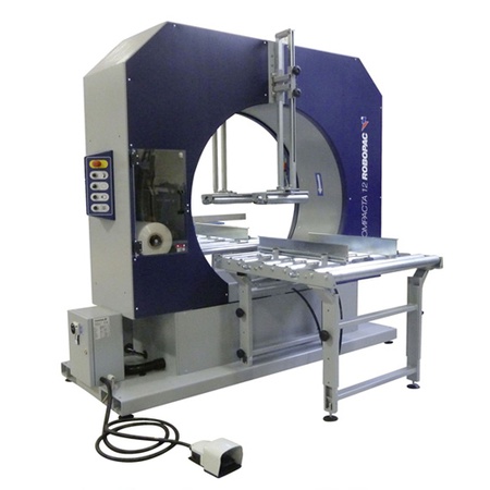 ПОЛУАВТОМАТИЧЕСКАЯ ГОРИЗОНТАЛЬНАЯ УПАКОВОЧНАЯ МАШИНА В СТРЕЙЧ-ПЛЕНКУ COMPACTA 12