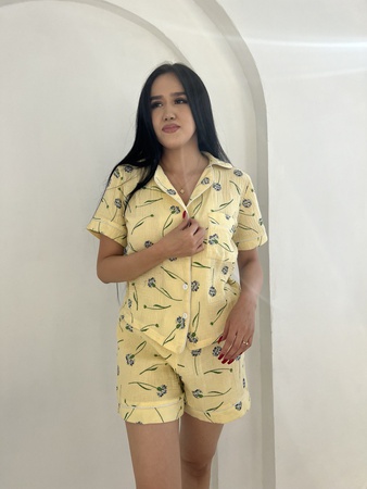 Пижама из муслина "Цветочек воселек"