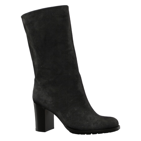 Women&#39;s ankle boots, natural suede<G607>