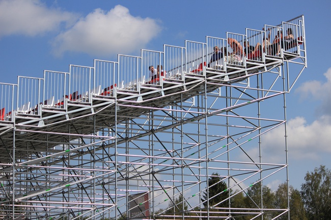 Tribün prefabrik ringlock iskele tribün