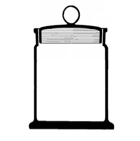 Box D = 90 mm H = 120 mm 500 ml