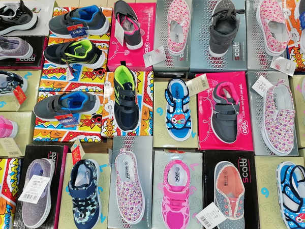 Scatti Детская обувь микс оптом.