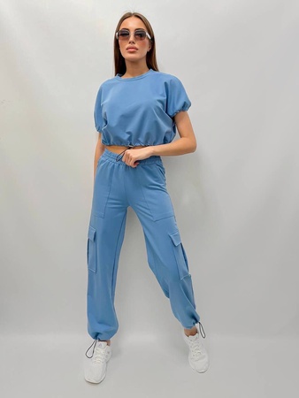 Спортивный костюм Карго с брюками и футболкой