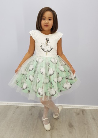 Çocuk zarif elbisesi - Maya (TD &quot;Minawla&quot;)