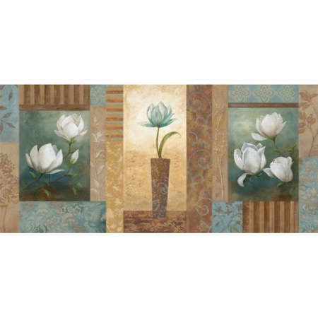 Цветочный натюрморт/3 полосы