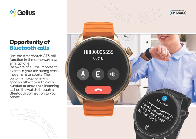 Akıllı Saat Gelius Pro GP-SW010 (Amazwatch GT3)