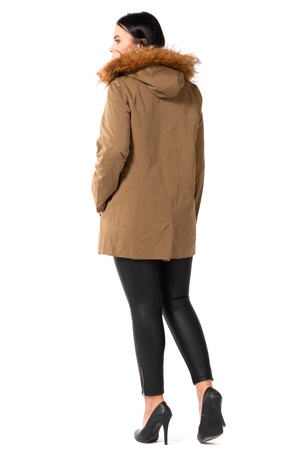 Плюс Размер Меховой Детали Парка