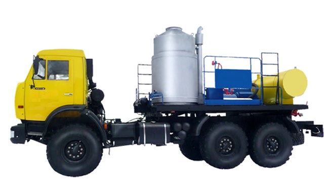 KamAZ şasisinde ADPM 12/150