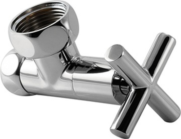 Вентиль запорный угловой 3/4''х1''