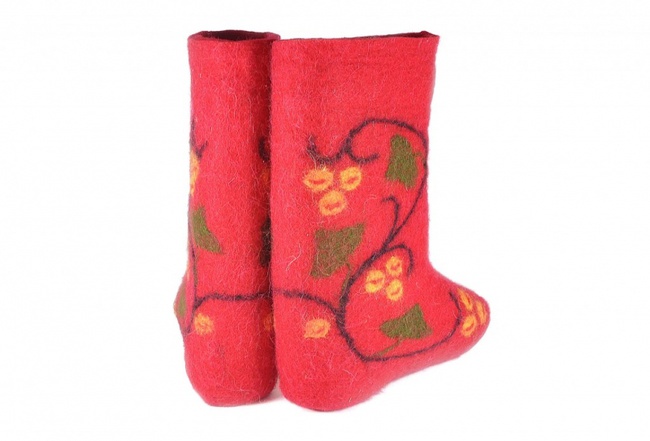 Валенки расписные «Хохлома»