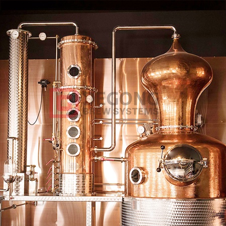 500L Distillery Gin Still Machine Оборудование для дистилляции водки Оборудование для дистилляции спирта