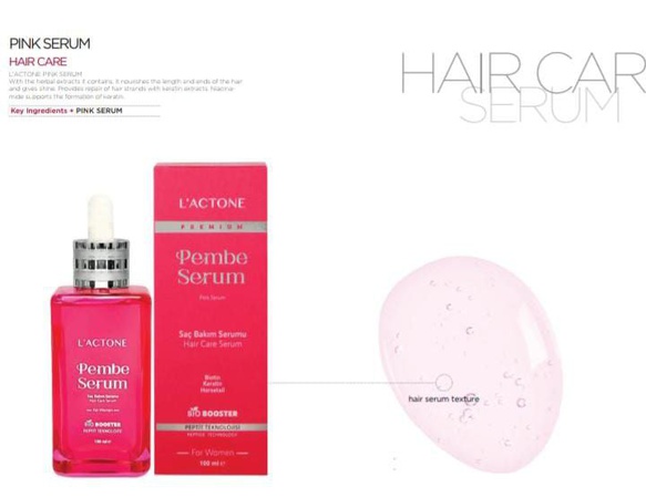 PINK SERUM 100ML   L'ACTONE HAIR CARE