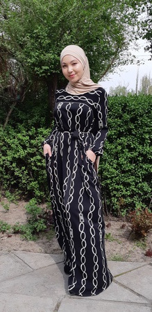 Платья- трапеция  на кокетке с кантиком