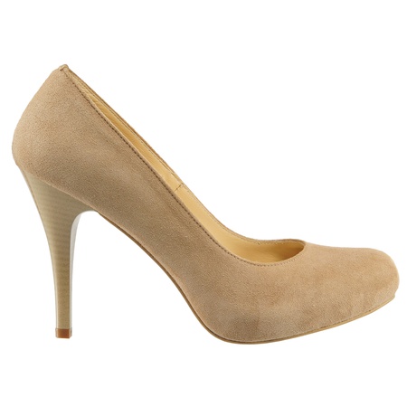 Женские туфли, натуральная замша <G171>