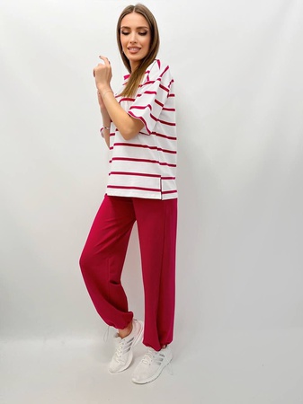 Базовый костюм в полоску