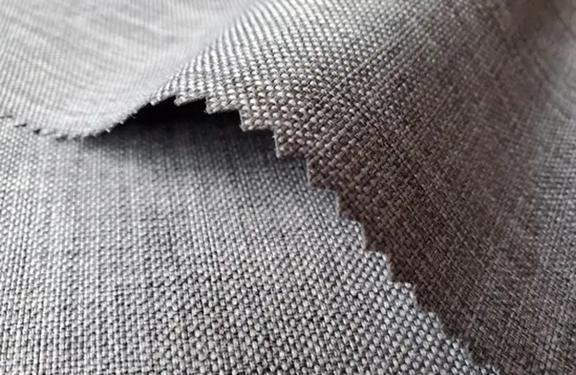 600D Linen Type Cationic Fabric PVC