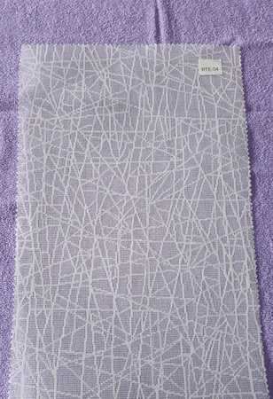 Рулонные шторы с рисунком из тюлевой занавески серии RTE