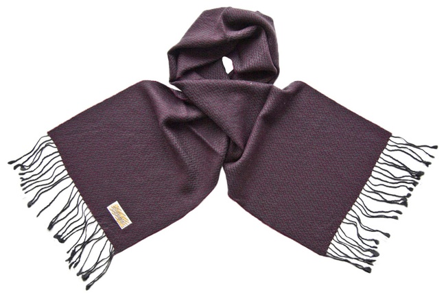 Italian silk and wool scarves for men
